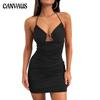 Летние женские платья Женские юбки Сексуальные платья с бретельками на шнуровке Юбки с полой упаковкой Хип-платье