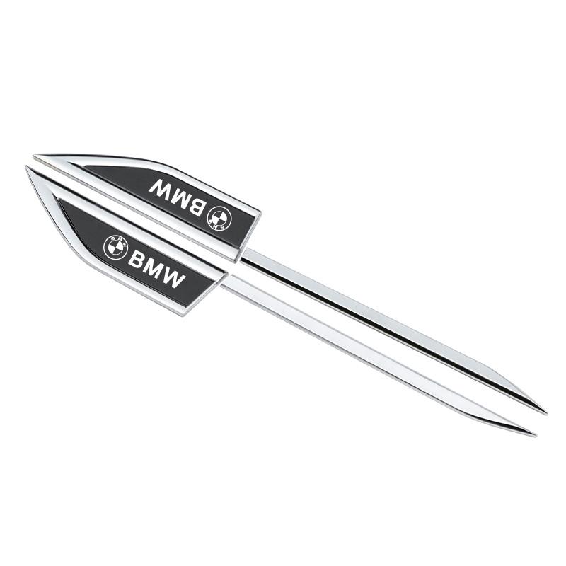 2Pcs Car M Logo Side Fender Emblem Badge Sticker For BMW X1 X2 X3 X5 X4 X6 X7 G30 G20 G32 G11 G12 F40 F30 F20 F10 F34 F07 F44 GTV53