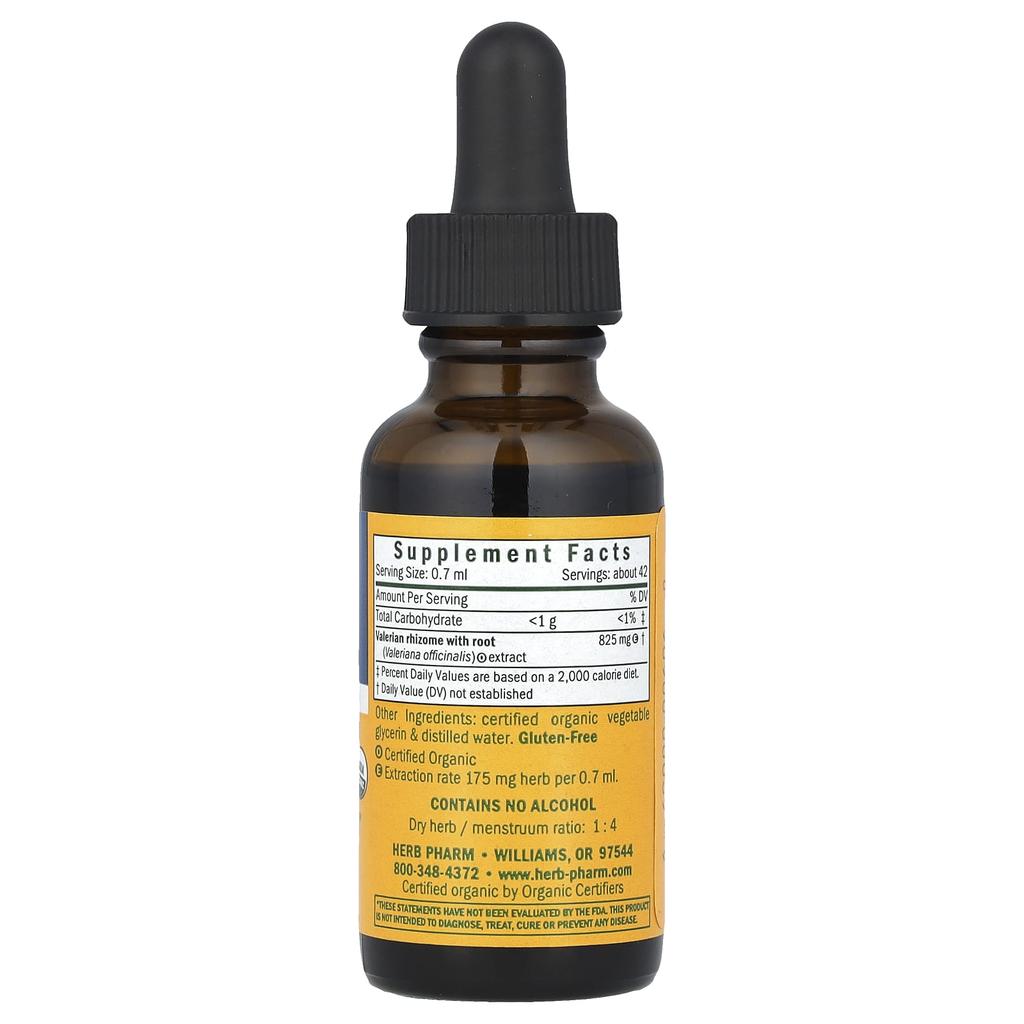 Valerian, Alcohol Free, 30Ml (1Fl Oz)