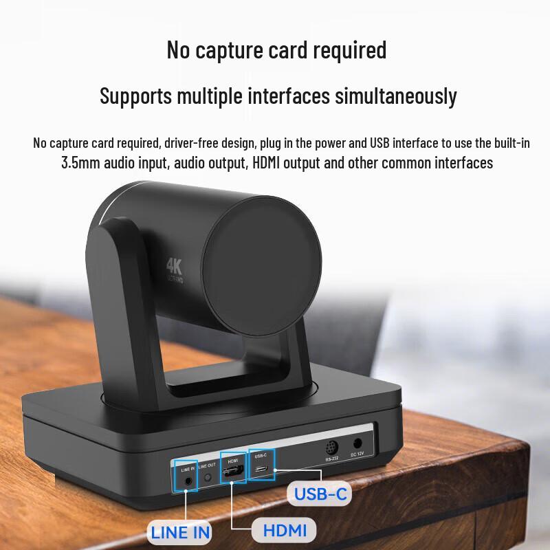 HIKVISION DS-UVC-U138R 4K USB Livestream Webcam