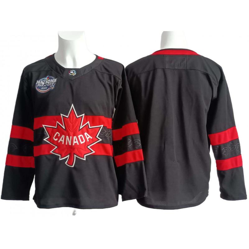 Mens Ice Hockey Jersey Retro Style Custom Number 87 Canada Team 34 USA Cotton Blend Practice Uniform