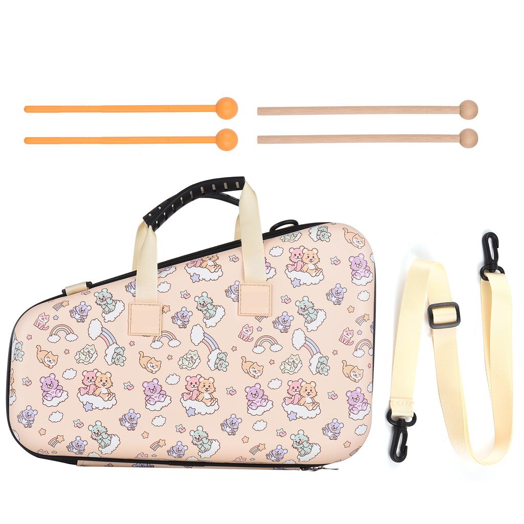 16-клавишный глокеншпиль, 16-нотный алюминиевый пластинчатый ксилофон, музыкальная перкуссия для раннего образования