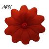 Stuffed Flower Shaped Pillow Round Throw Pillow, 16 Inch Decorative Cushion, Soft for Living Room Shape Sofa Couch Bed Chair Velvet Pillows