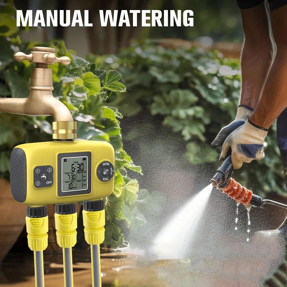 Garden Maintenance Automated Irrigator 15.2*12.8*8cm Easy Setup Flexible Placement Promotes Healthy Plant Growth For Lawns
