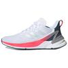 Adidas Womens Response Super 'White Power Pink' (women's sizes) Cloud White / Silver Metallic / Legacy Blue Running Shoes FX4835