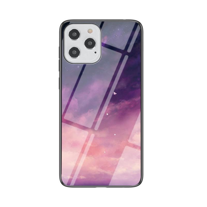 Подходит для чехла для мобильного телефона iPhone16 14Promax Apple 15 Защитный чехол Простой 1213 Чехол из звездного неба