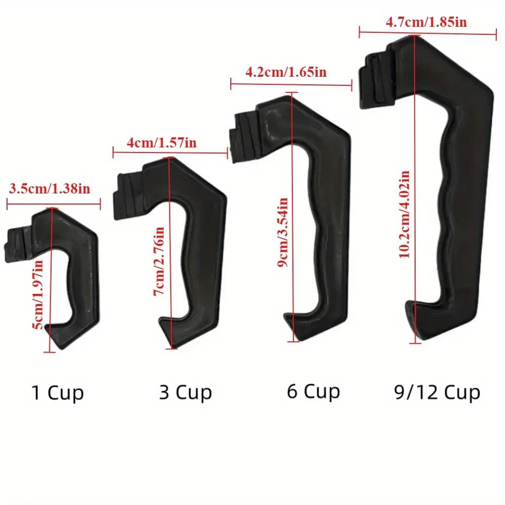 1 шт. Запасная часть ручки для кофейника для эспрессо, мока, для плиты, совместимая с кофейником на 1 3 6 9 12 чашек, кофейные аксессуары, кофейная посуда