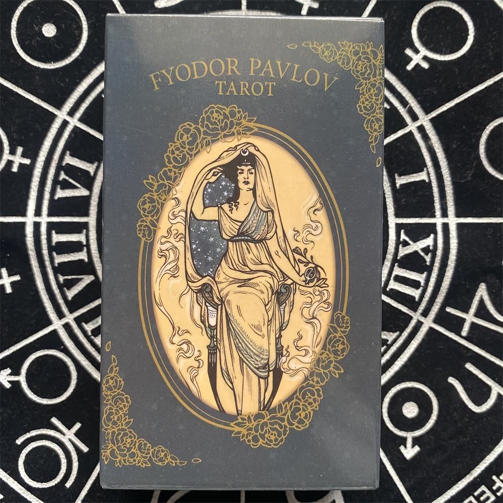 Таро Федора Павлова, карты Таро в рисованном стиле, настольные игровые карты-головоломки для гадания и игрушки для гадания