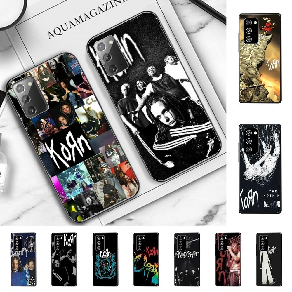 K-korn Music Hot Band Phone Case For Samsung Note 8 9 10 20 Pro Plus Lite M 10 11 20 30 21 31 51 A 21 22 42 02 03