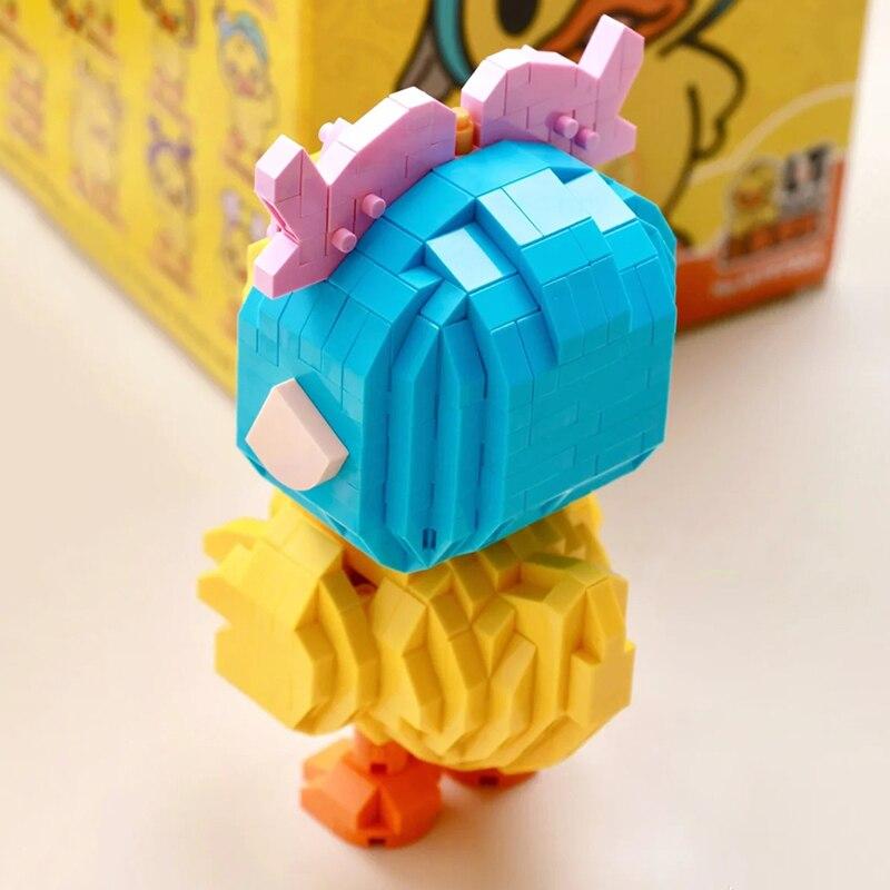 97062 Зодиак Рыбы Утка Животное Созвездие Кукла для домашних животных 3D модель Мини Алмазные блоки Кирпичи Строительная игрушка для детей без коробки