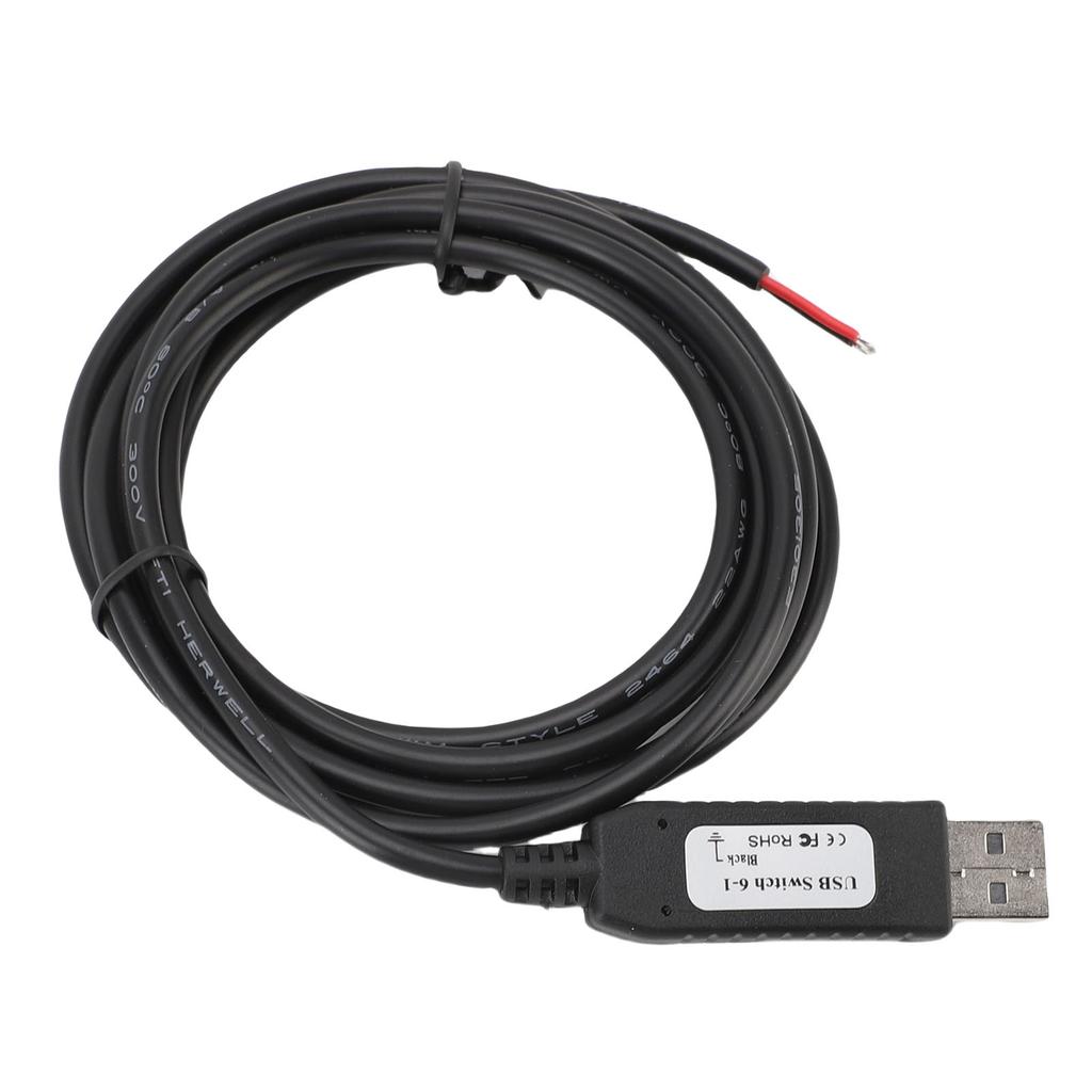 Кабель-переключатель USB с настраиваемыми горячими клавишами, 2 м, интеллектуальный чип, настраиваемая клавиатура, мышь, линия переключения USB