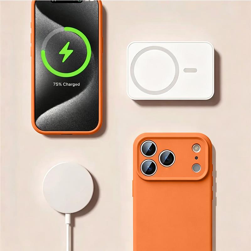 Чехол с ярким рисунком скелета Для iPhone 17 Pro Max Магнитный Для Magsafe Жидкий силиконовый чехол Для iPhone 16 15 14 13 Pro Max