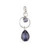Iolite Gemstone 925 Sterling Silver Jewelry Handmade Pendant 1.80" Gift For Her PP-10-7