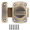 Zinc Alloy Sliding Door Lock Latch Bolt Buckle for Cabinet Closet Cupboard AccessoryBolt Lock L