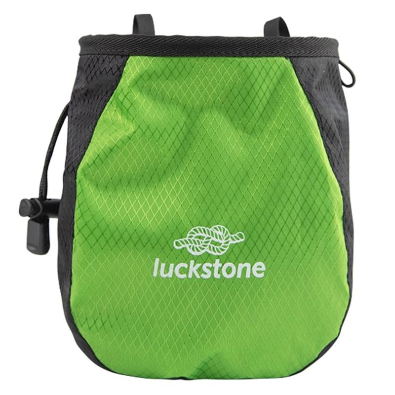 Rock Climbing Chalk Bag Drawstring Closure Bag Adjustable Bouldering Chalk Bag Bucket  for Gym Climbing, Gymnastic