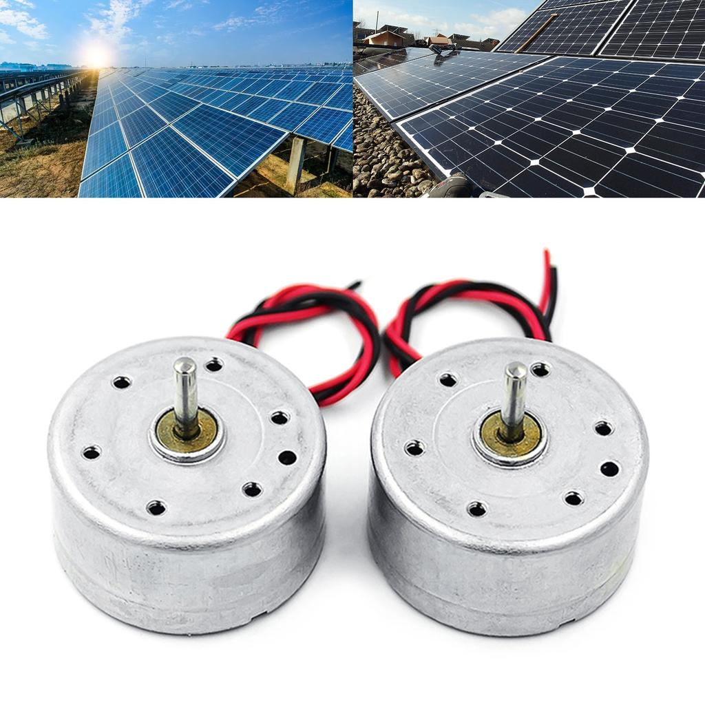DC1.5V 3V 4.5V 5V 6V Power Motor RF-300 Солнечный двигатель для игрушек своими руками Замена Ремонт 2 контакта 2 провода Диаметр вала 2 мм