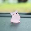 6 шт. DIY Садовые Декоры Милые Светящиеся Миниатюрные Фигурки Свинок Топперы для Торта