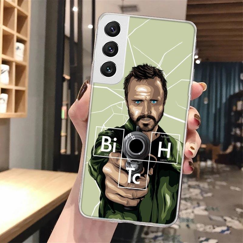 Мягкий чехол для телефона Breaking Bad TV для Samsung Galaxy S24 S23 S22 S25 Ultra S21 Plus S20 FE S10 + S25 Edge Рисунок Capa Galaxy S24