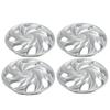 4 Pcs 13 Inch Wheel Hubcap Covers Silver Wheels Rim Cover Hub Caps for Cars Trucks Vans