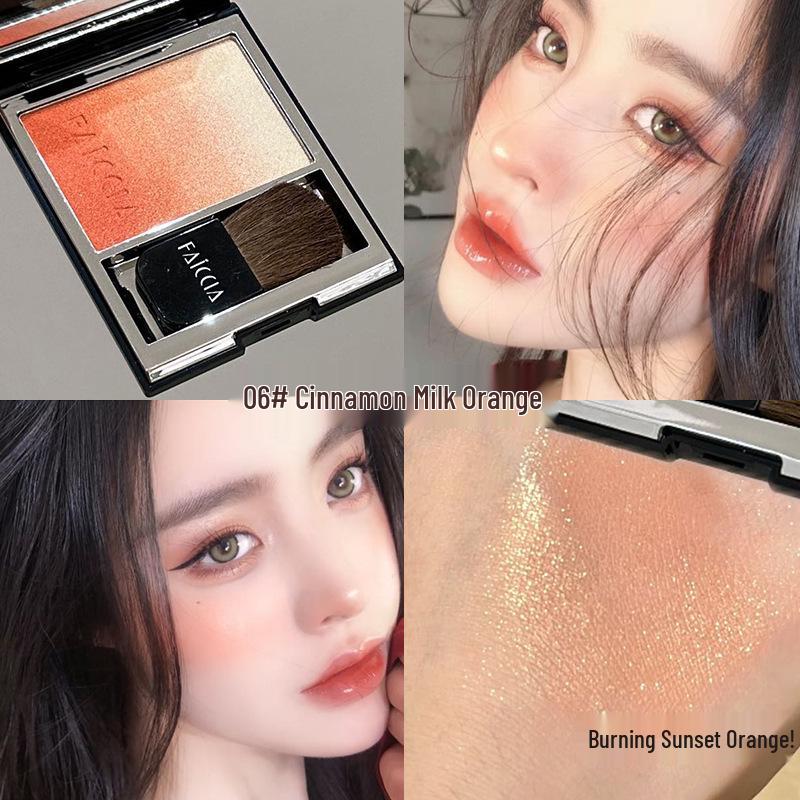 Fei Xi 2025 Градиентный хайлайтер-румяна - Серия Suq*u Nude Makeup