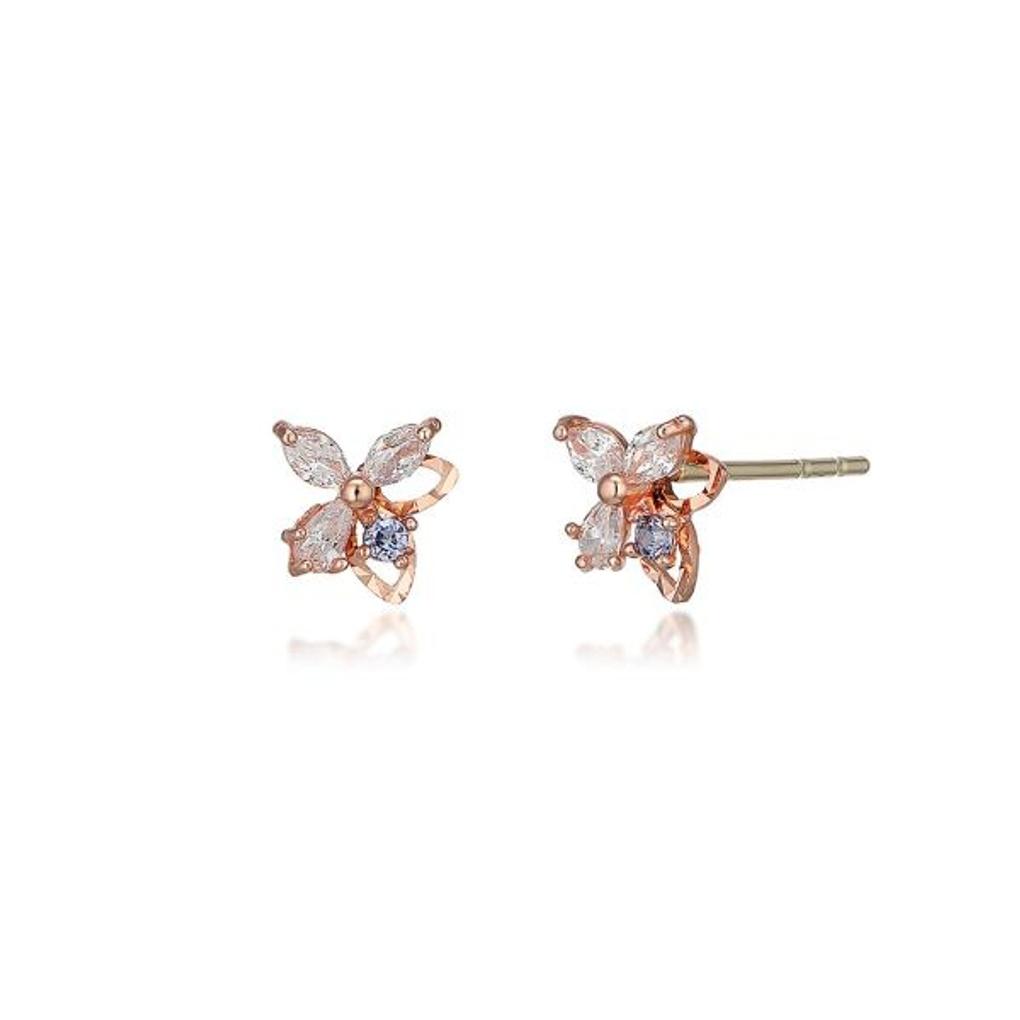 LLOYD Dream Flower 10k Earrings LPFK2C04T