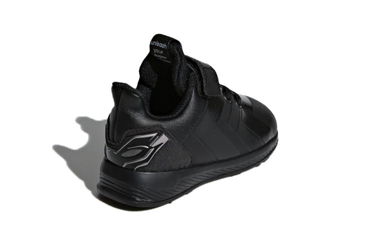 adidas Мстители I Амортизирующие Износостойкие Дышащие Низкие Детские Туфли Черные Для Младенцев и Малышей AH2458
