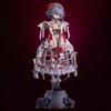 Anime Touhou Project Remilia Scarlet Figure Blood Bag Themed Short Hair Anime Statue Collectible Desktop Decor Model For Fans