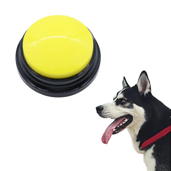 Кнопка записи голоса Интерактивная кнопка для общения с собакой Обучающий зуммер для общения с питомцем