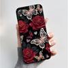 For Asus ZenFone Live L1 L2 ZA550KL Soft Case Fashion Butterfly Flower Black Silicone Phone Casing Asus X00RD ZA550KL Back Cover