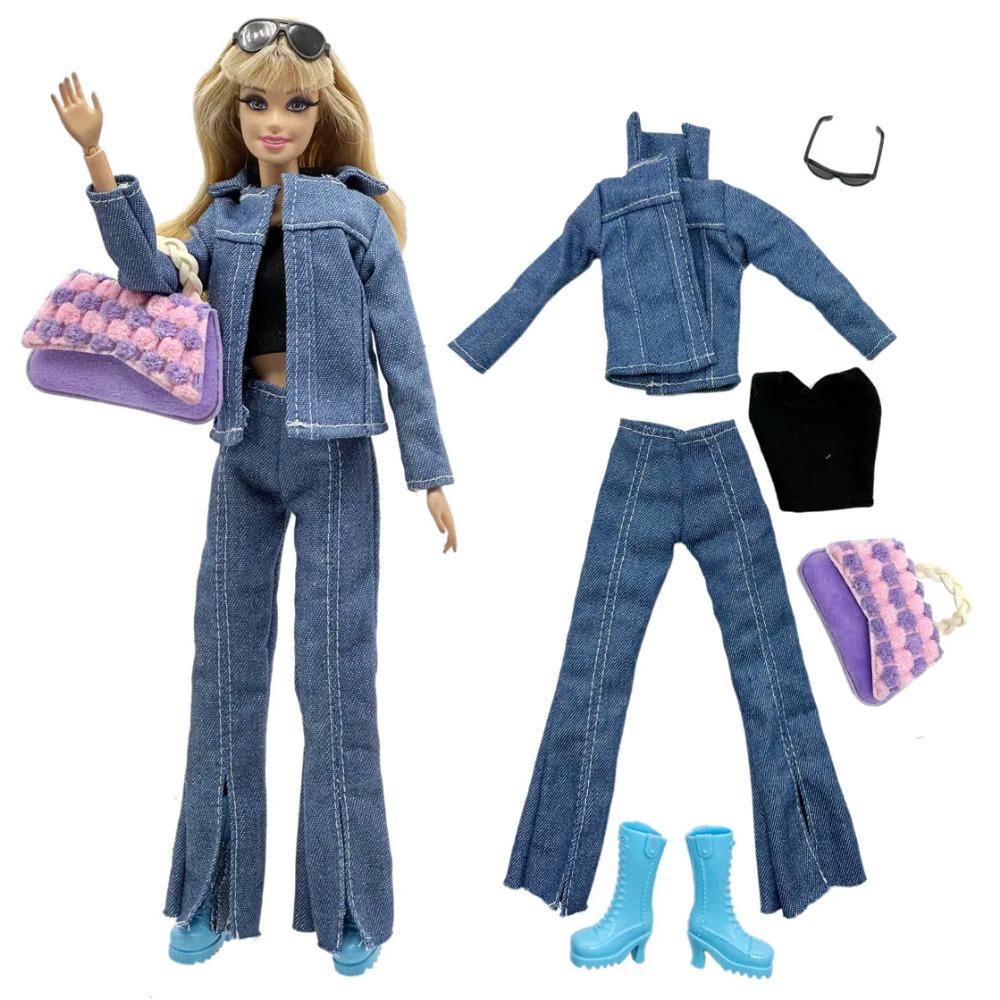 1 Набор Аксессуаров для Тканевой Куклы Модный Повседневный Нарядный Комплект для Куклы 11.5 Дюймов 30 см Детям или Подарок на День Рождения