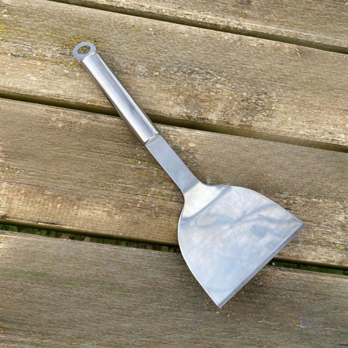 Лопатка - Нержавеющая сталь - Эргономичная - Термостойкая - Легко моется - Прочная конструкция