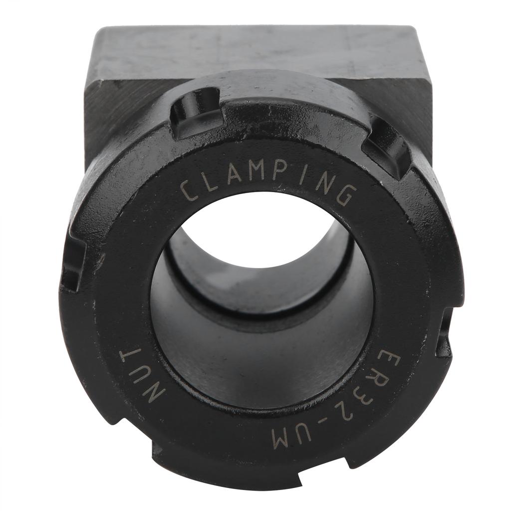 Square Collet Chuck Block Holder Hard Steel CNC Lathe Engraving Machine Parts ER‑32