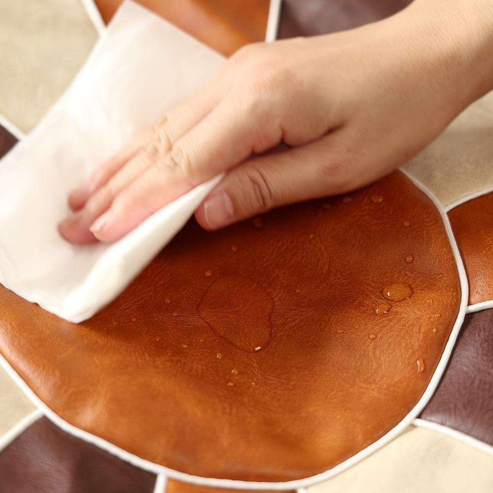 Pumpkin Shaped Footstool Seat Bag Unstuffed Pouf Cushion Cover Clothing Storage Bags Footrest