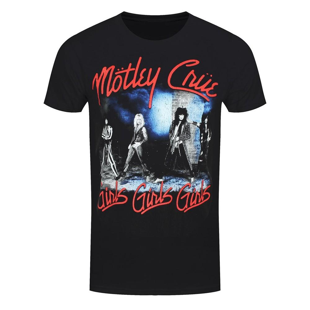 Motley Crue TShirt Smokey Street Rock Band Official Black New Unisex T-Shirt