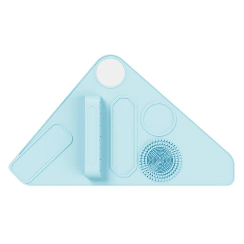 Silicone Makeup Brush Holder Wrist Strap Multi-Functional Beauty Tool With Cleaning Zone For Cosmetic Enthusiasts