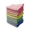USK STORE Soft Kitchen Cloths, 12-Pack, Absorbent, Thick, Durable, Waffle-Shaped, 100% Cotton, Dishcloths, Towels, Leisure (12)