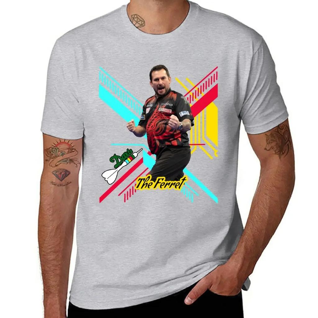 Jonny Clayton The Ferret T-Shirt Short sleeve tee sublime summer clothes men t shirt