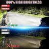 2PCS 1000W Turbo H7 LED Projector CANBUS 1000000Lm Mini Lens H8 H11 9005 9006 1:1 Size Wireless Car LED Headlight Bulbs with Fan