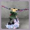 27CM One Piece Roronoa Zoro Dual Swapable Head Three-Sword Style And Anime Model Statue For Birthday Gift