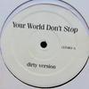 12-дюймовая пластинка AZ - Your World Don't Stop CLT001 НЕ НА ЛЕЙБЛЕ US Рэп и Хип-Хоп/R&B Б/у