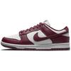 Dunk Dark Beetroot Sail Low-Top Skate Shoes for Women In Burgundy DD1503-108