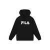 Fila Logo Letter Print Casual Hoodie Unisex Hoodies Black F51U338297R-BK