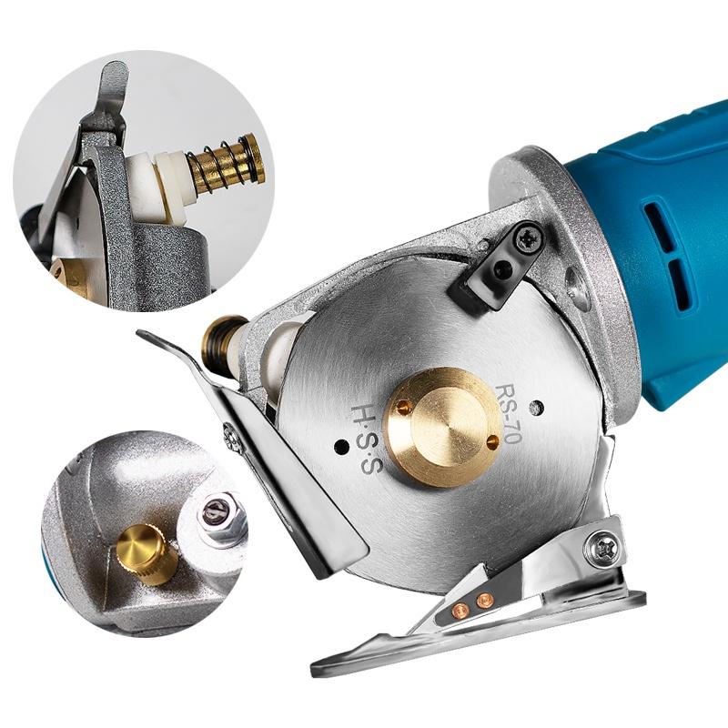 2000 об/мин Электрические круглые ножницы Электрические ножницы Ножницы Резак для ткани Машина для резки ткани Комплект Режущий инструмент DC 12В