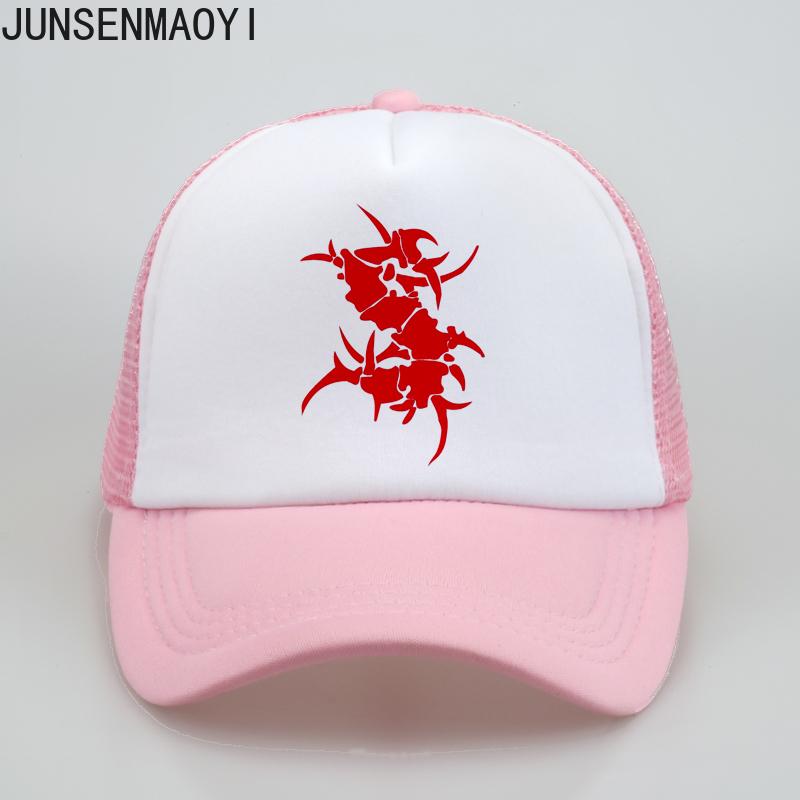 SEPULTURA Metal Rock Band Baseball Caps Summer Men Women Printed Letters Cool Baseball Mesh Net Trucker Cap Parent-child Sun Hat