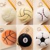 Basketball Baseball Basketball Plush Toy Keychain Simulation Soccer Toy  Female Lady Girl