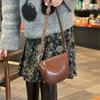 Women's Premium Sense Niche Small Baotou Layer Cowhide Women's Shoulder Crossbody Bag