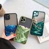 Чехол для телефона iPhone 17 15 11 16 Pro Max 13 12 Pro Max 14 Plus X XR XS Модный Великолепный пейзаж гор и рек
