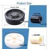 Hydraulic Pallet Truck Nylon Wheels & Iron Core PU Forklift Accessories