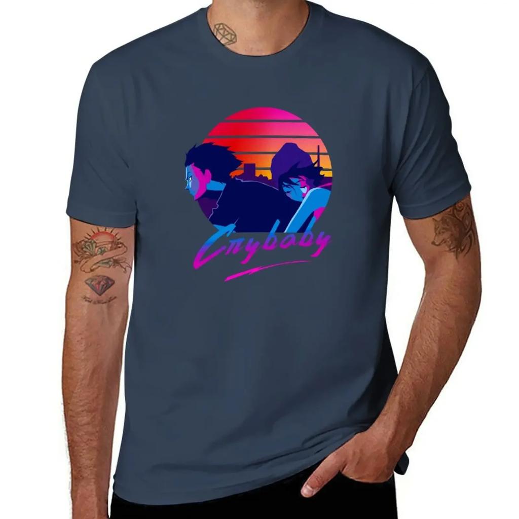 Crybaby T-Shirt hippie clothes for a boy summer top mens tall t shirts