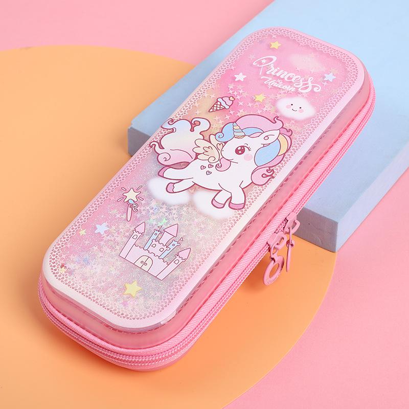 Умный пенал из термополиуретана с рисунком из мультфильма «Зыбучие пески» для студентов 